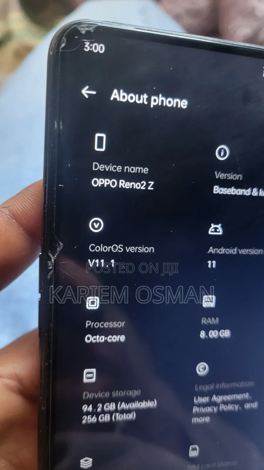 Oppo Reno 2 256 GB Black