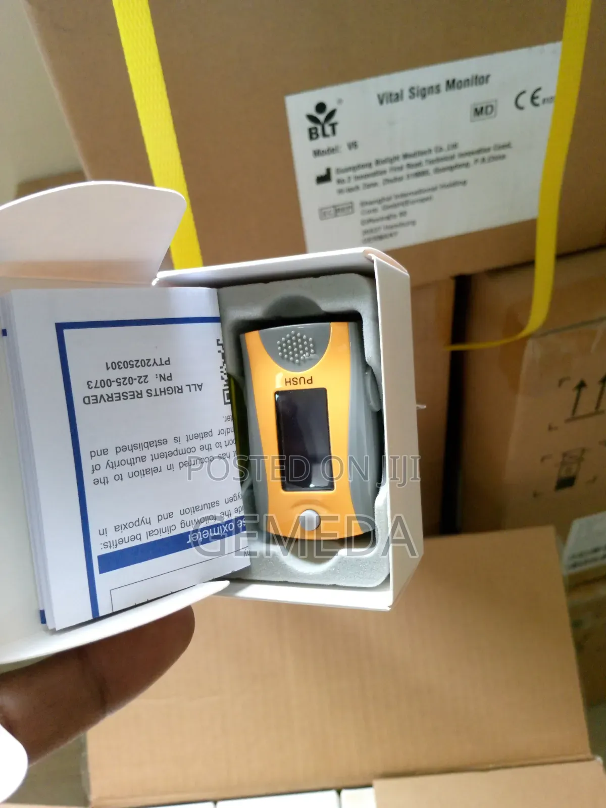 Finger Tip Pulse Oximeter