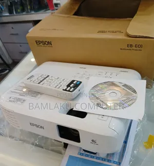 Epson Projector Brand New With Cartoon Model Name: Eb-E01