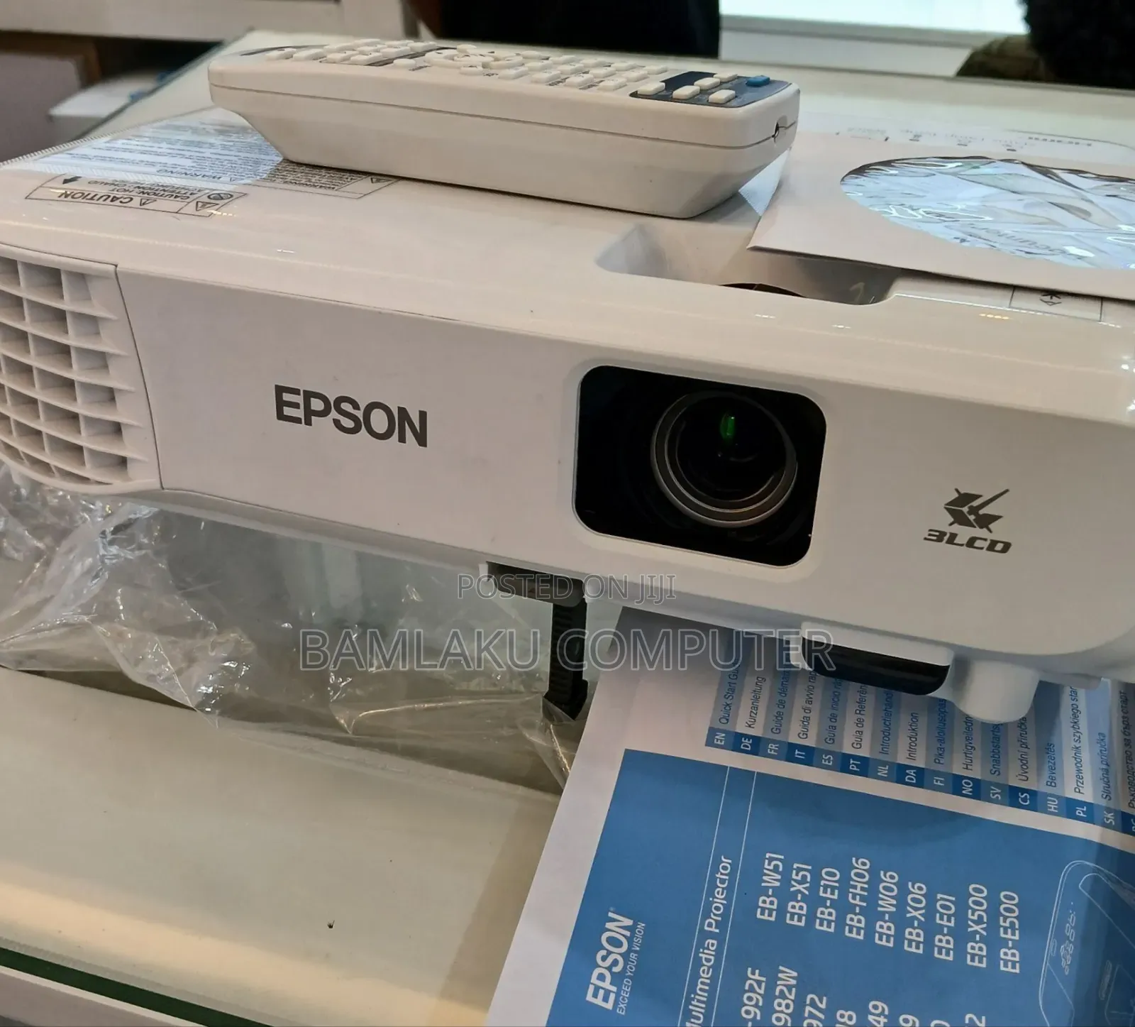 Epson Projector Brand New With Cartoon Model Name: Eb-E01