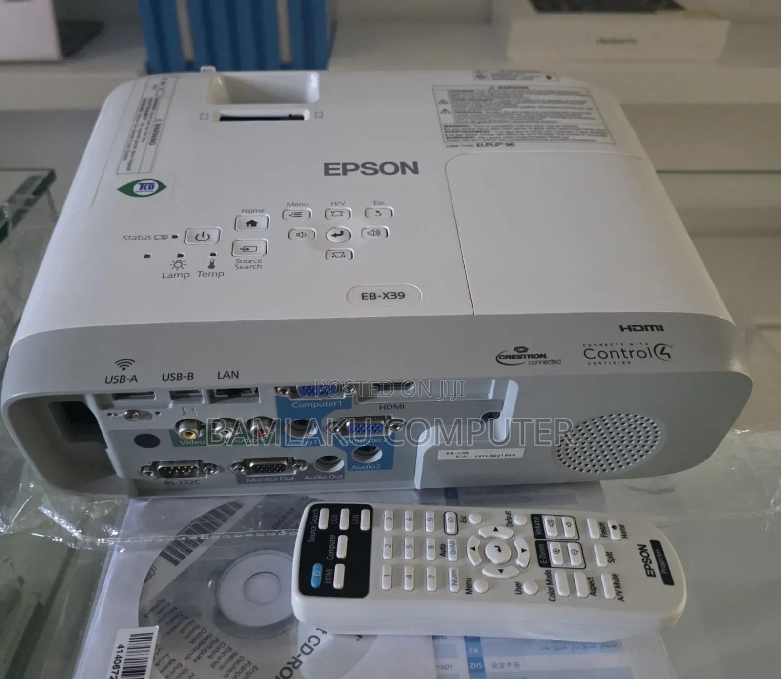 Epson Projector Model Name: Eb-X39