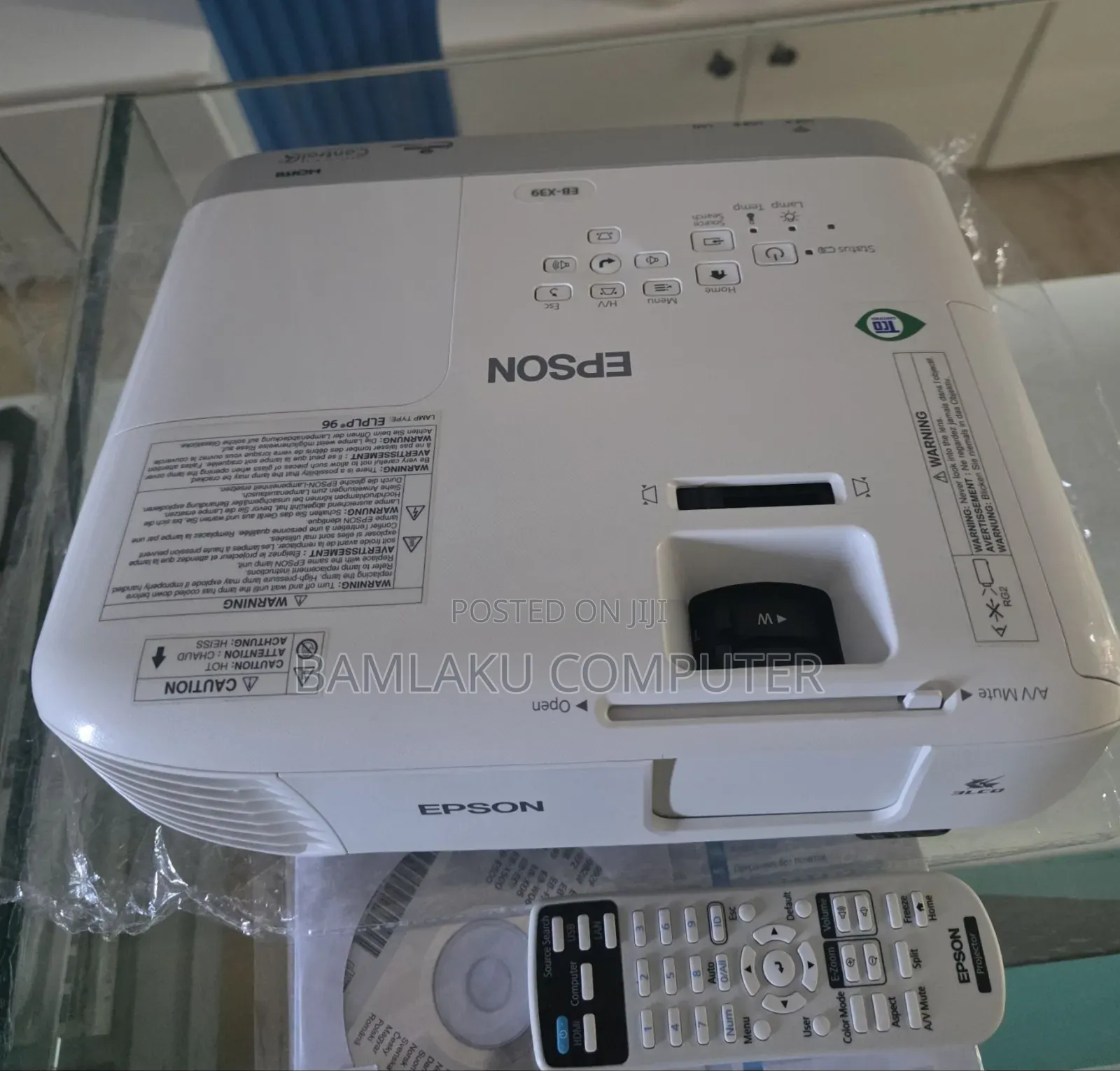 Epson Projector Model Name: Eb-X39