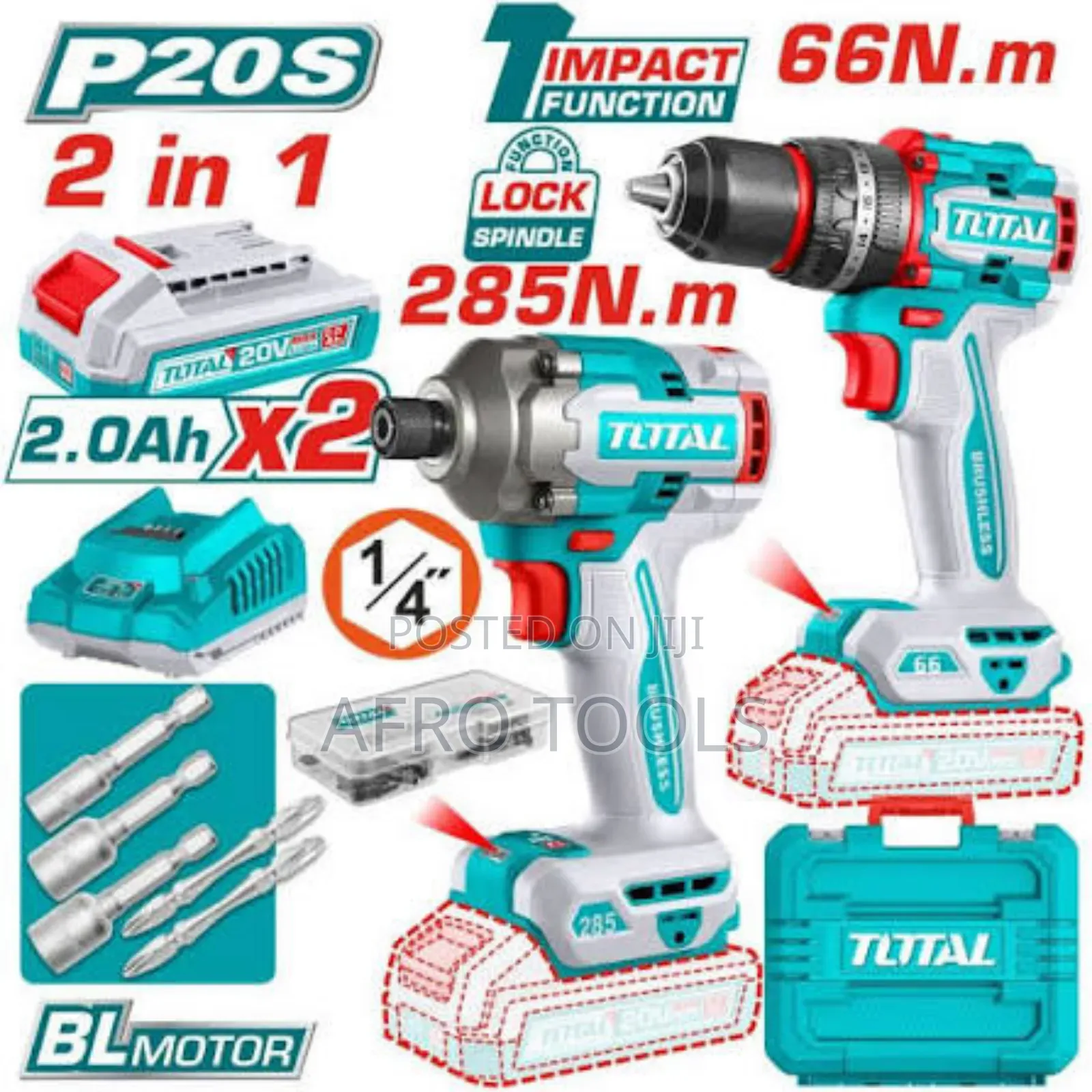 ብረሽለስ Total 66n Drill