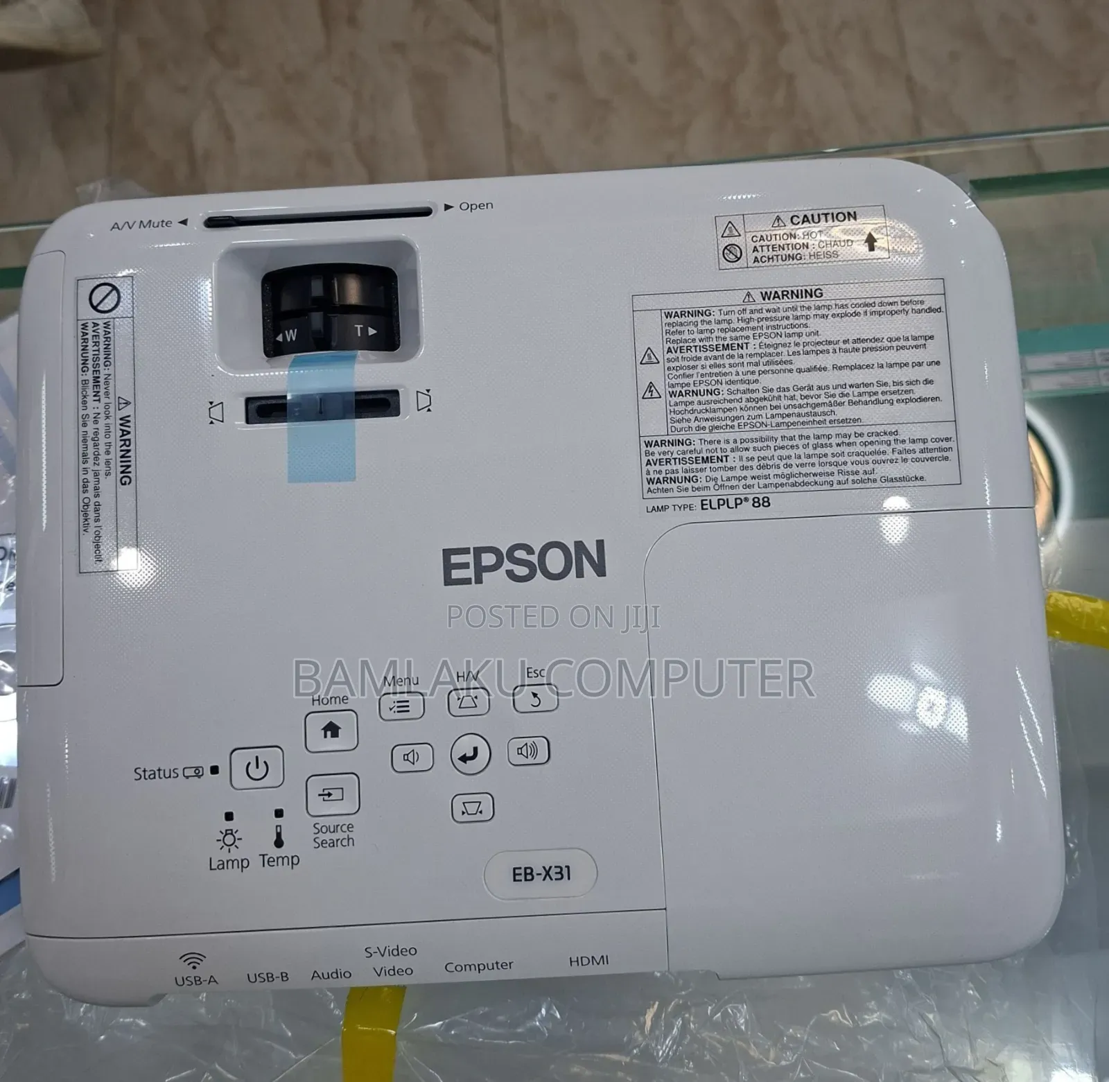 Brand New With Manual Epson Projector Model Name: Eb-X31