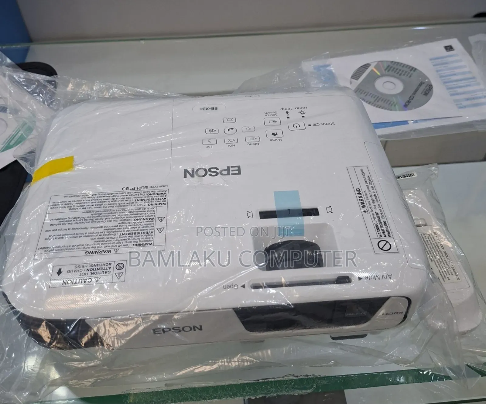 Brand New With Manual Epson Projector Model Name: Eb-X31
