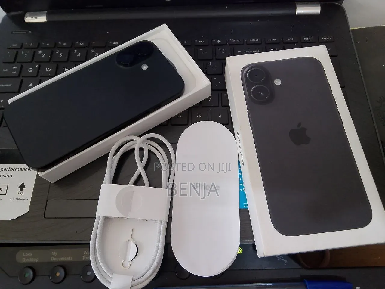 New Apple iPhone 16 128 GB Black