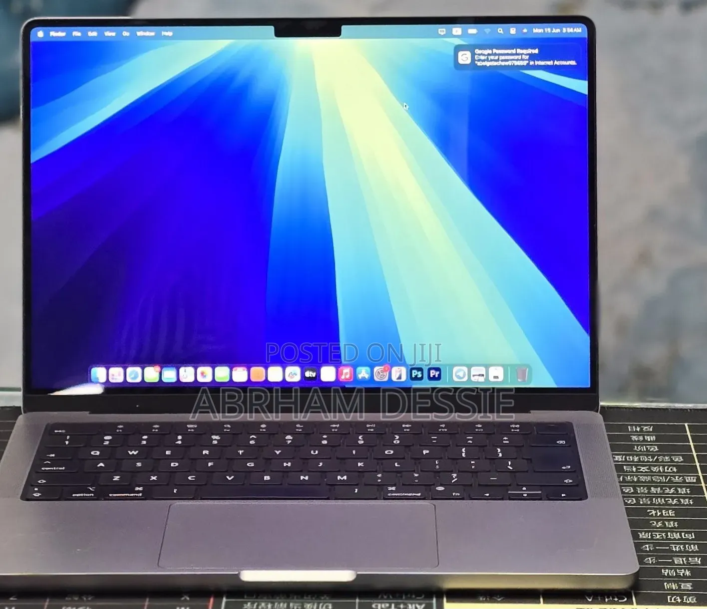 New Laptop Apple MacBook Pro 2021 M1 32GB Apple M1 SSD 1T