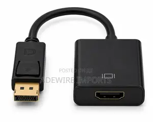 Display Port Adapter Hdmi To Vga (With Vat)