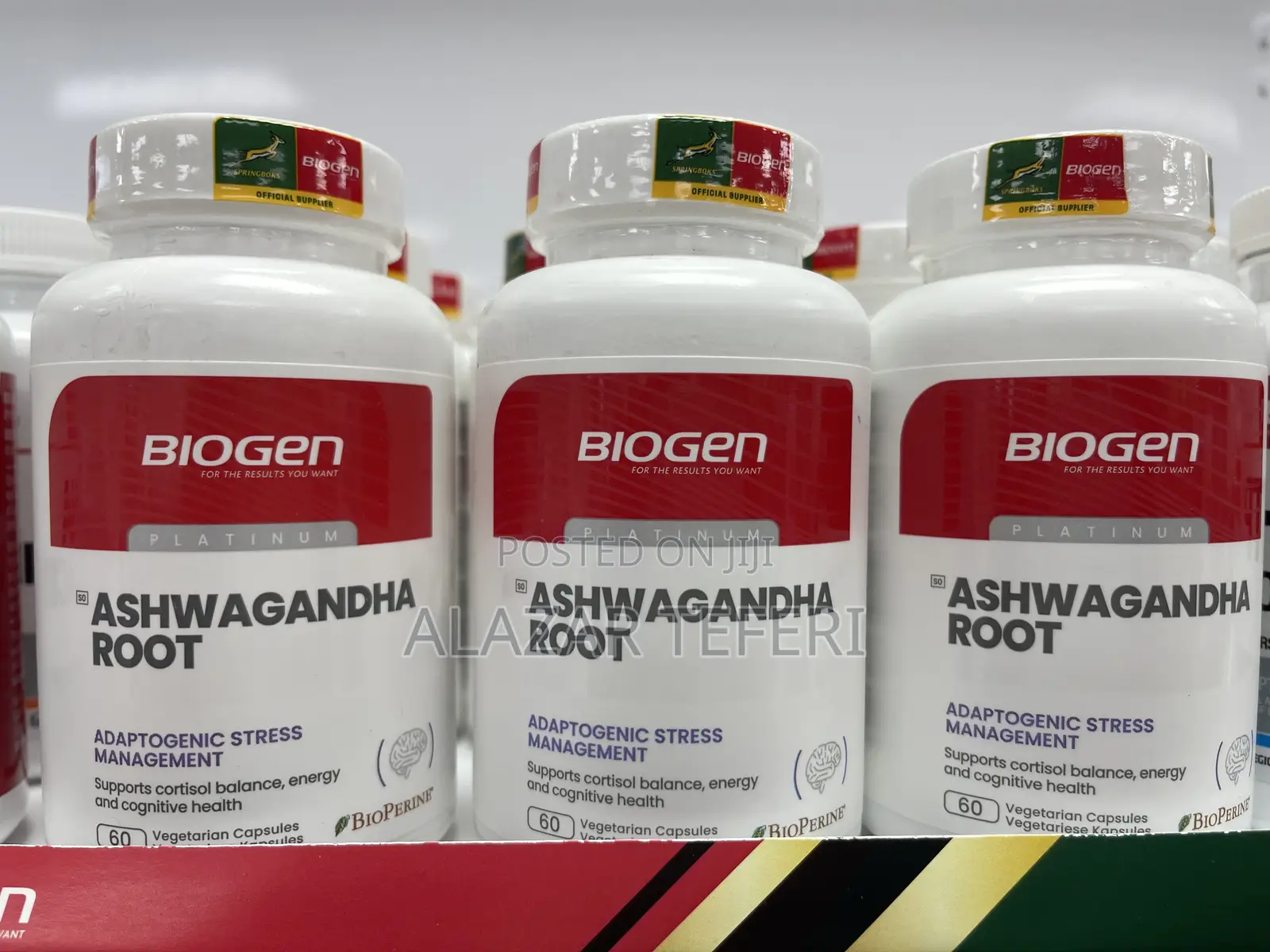 Ashwagandha B6 Capsules 60s