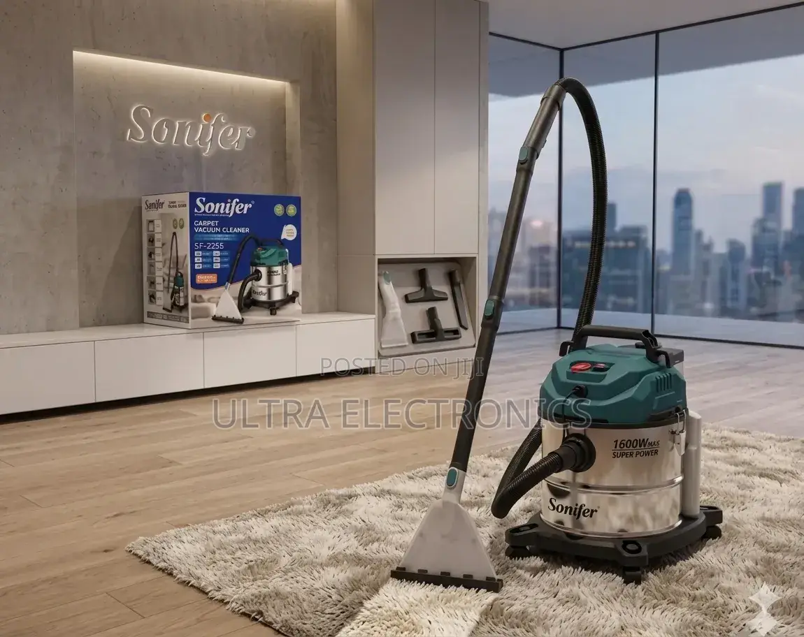 Sonifer (Model: Sf-2255) የተባለ ምንጣፍ ማጽጃ ቫኪዩም ክሊነር Carpet Vacuum Cleaner