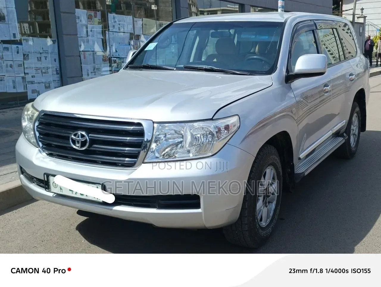 Toyota Land Cruiser 2010 Silver