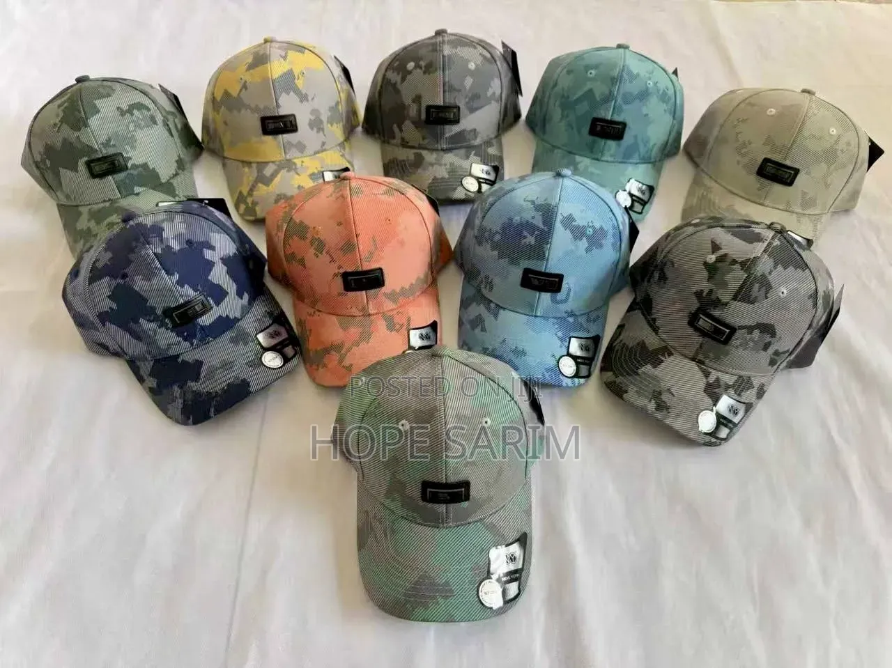 Camouflage Baseball Caps: