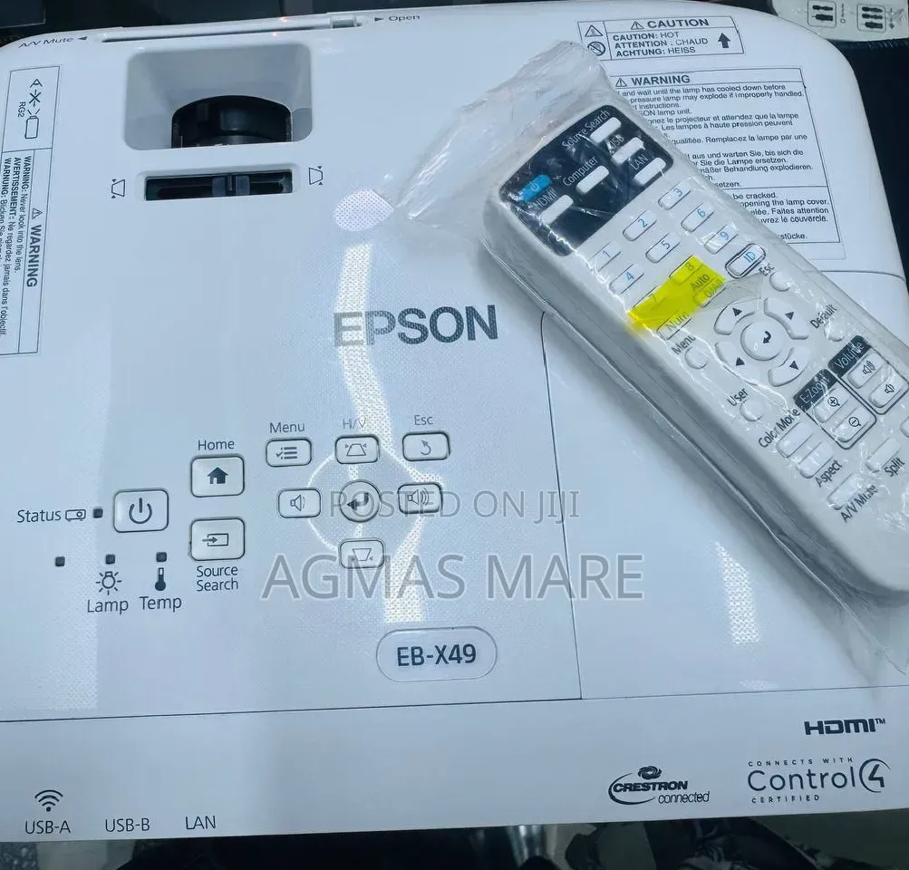 The Epson Eb-X49 Is a Portable, Entry-Level 3lcd Business