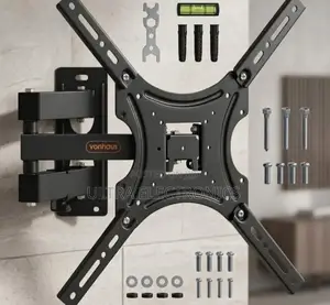 Wall Mount, With Its Installation Hardware Systematically Organized