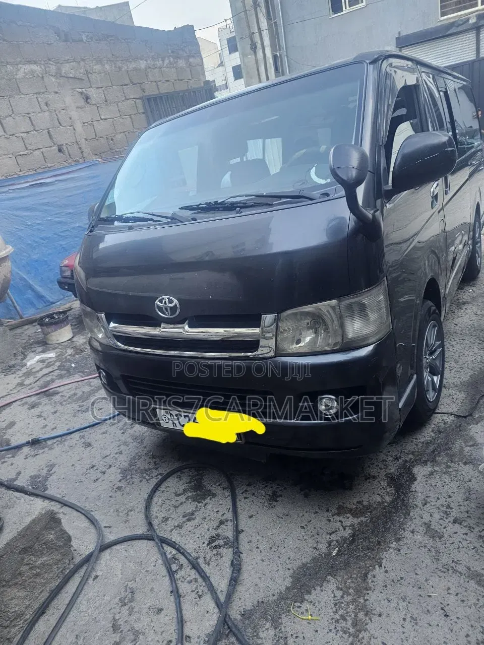 Toyota HiAce 2007 Black
