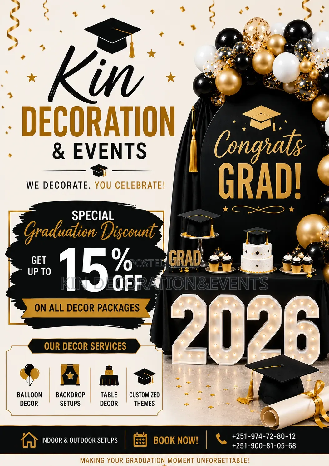 Kin Decoration Events