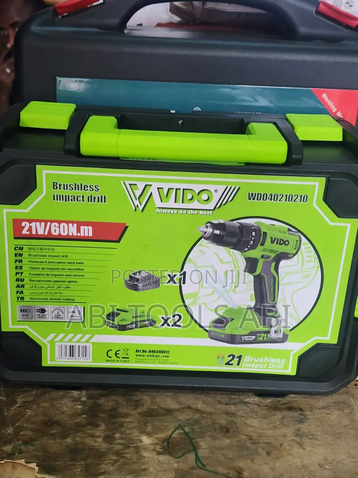 Vido 21v Brushless Drill