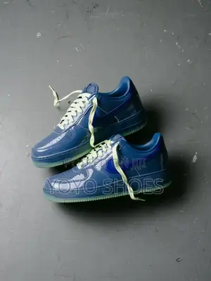 Nike Air Force 1 Low 'Patent Pack' Blue/Green Glossy Patent Leather
