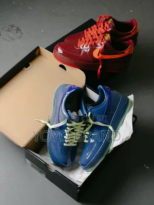 Nike Air Force 1 Low 'Patent Pack' Blue/Green Glossy Patent Leather