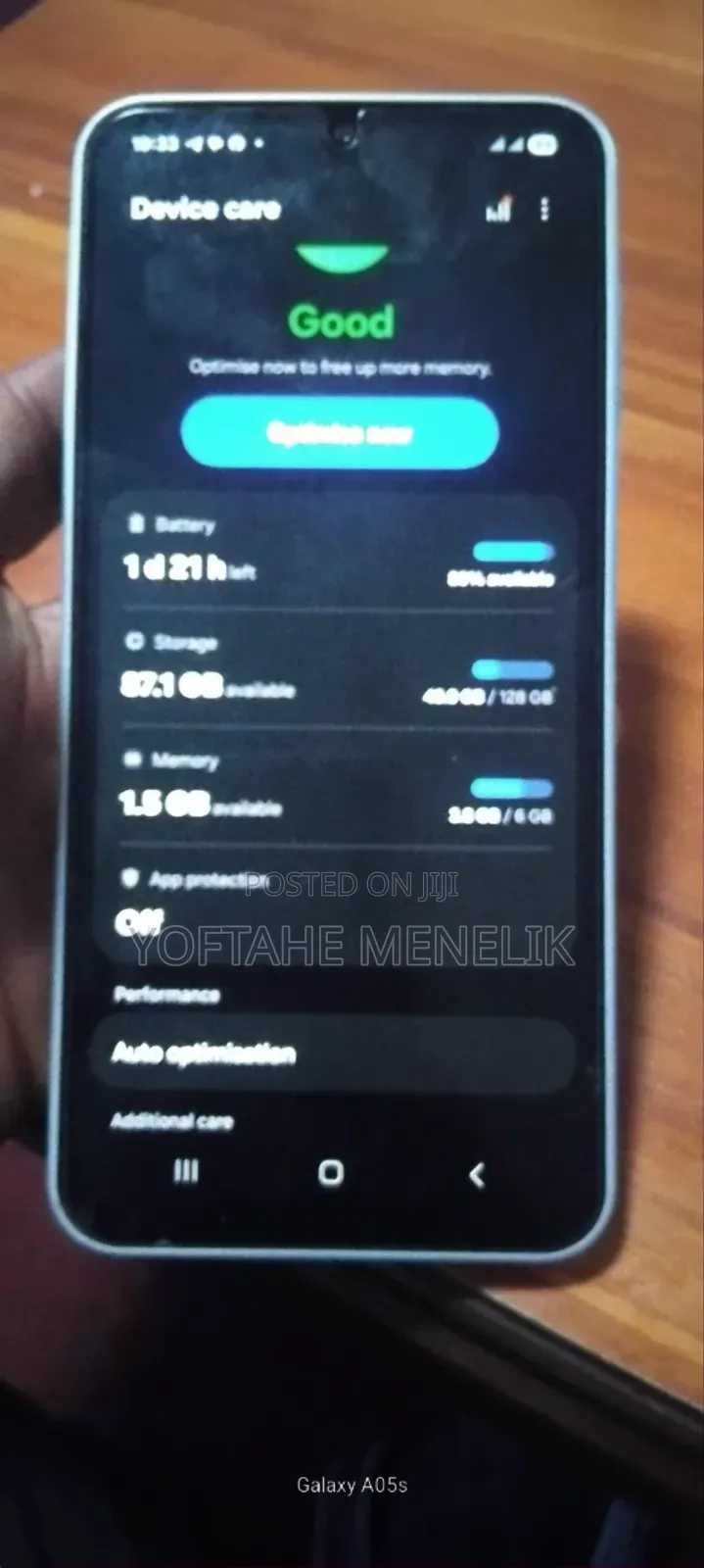 New Samsung Galaxy M17 5G 128 GB Blue