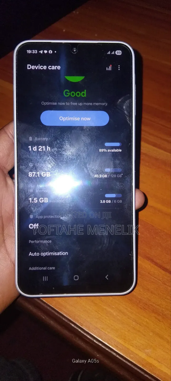 New Samsung Galaxy M17 5G 128 GB Blue