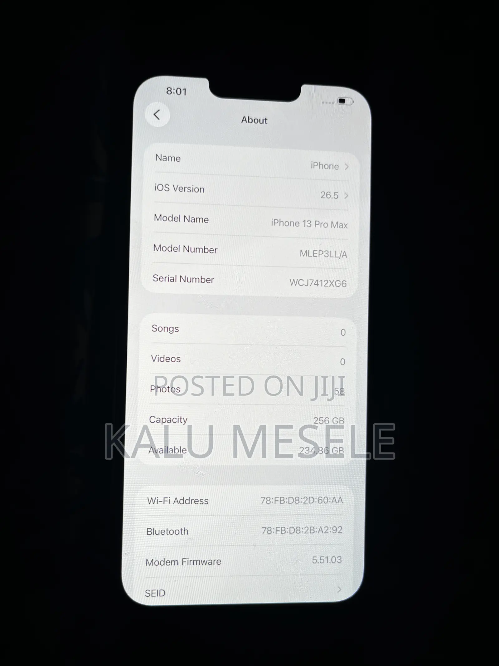 Apple iPhone 13 Pro Max 256 GB White