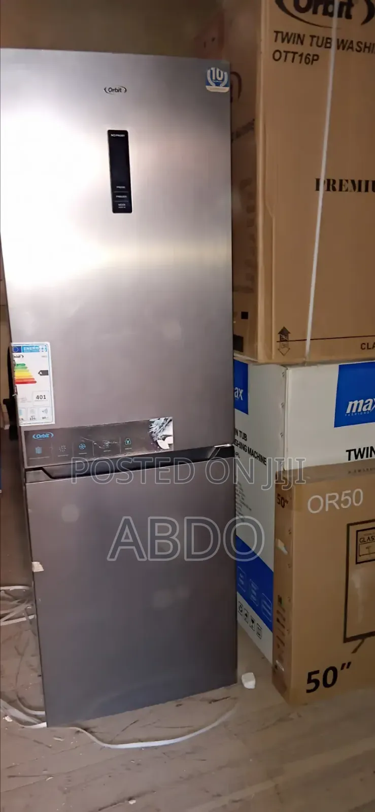 Orbit Refrigerator Model Orb 580l Quality Fan Sistem Feraj