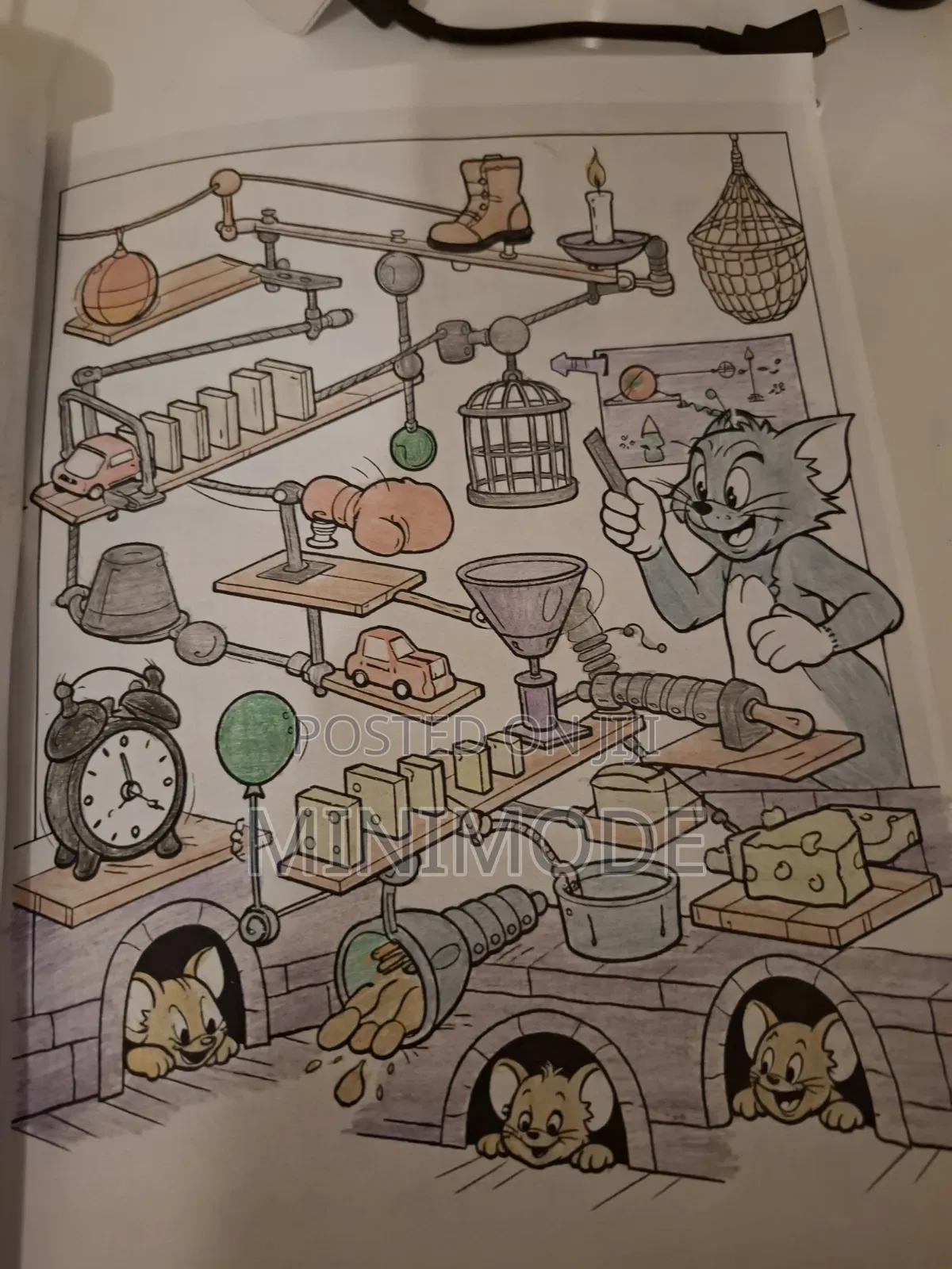Tom And Jerry Coloring Book