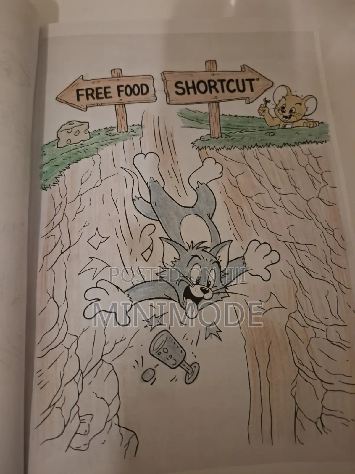 Tom And Jerry Coloring Book