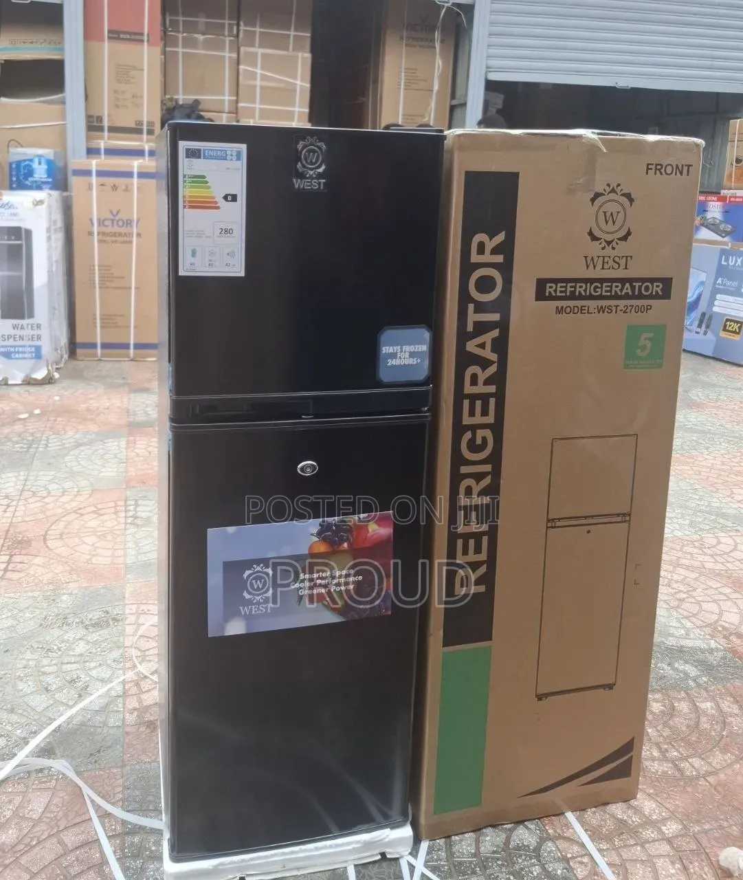 West 410 Model Frige