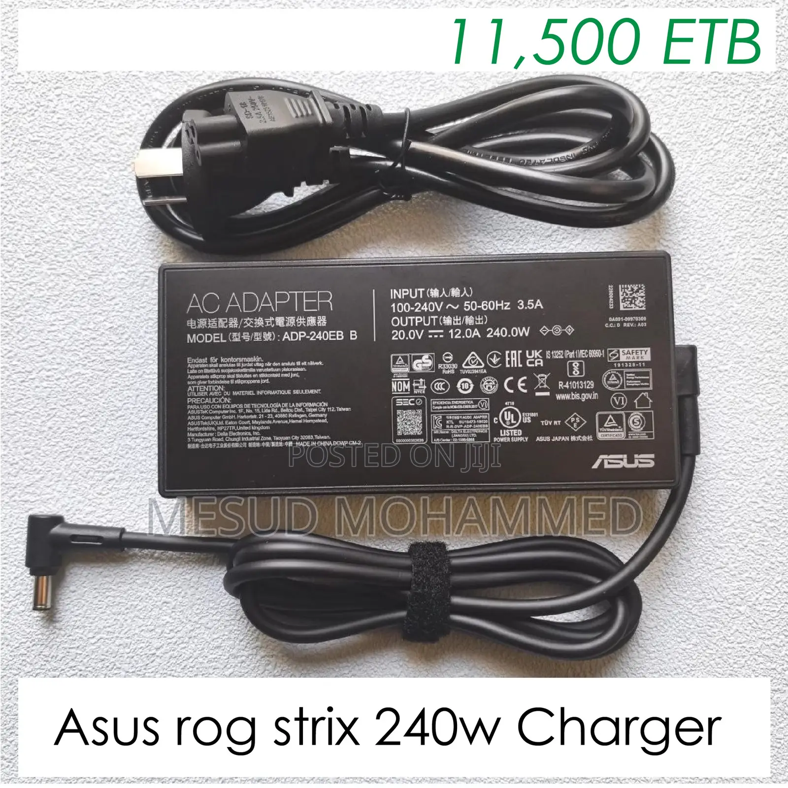 Hp, Acer, Dell, Asus Pc Chargers