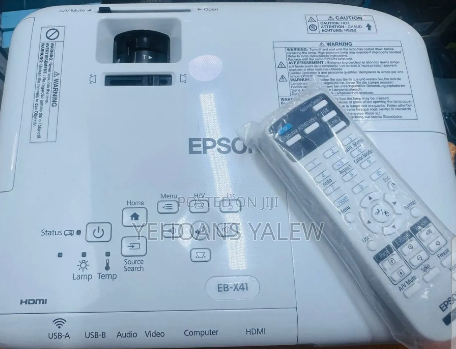 4epson Eb-X41 Projector Specifications White Brightness 3,600 Lumens (