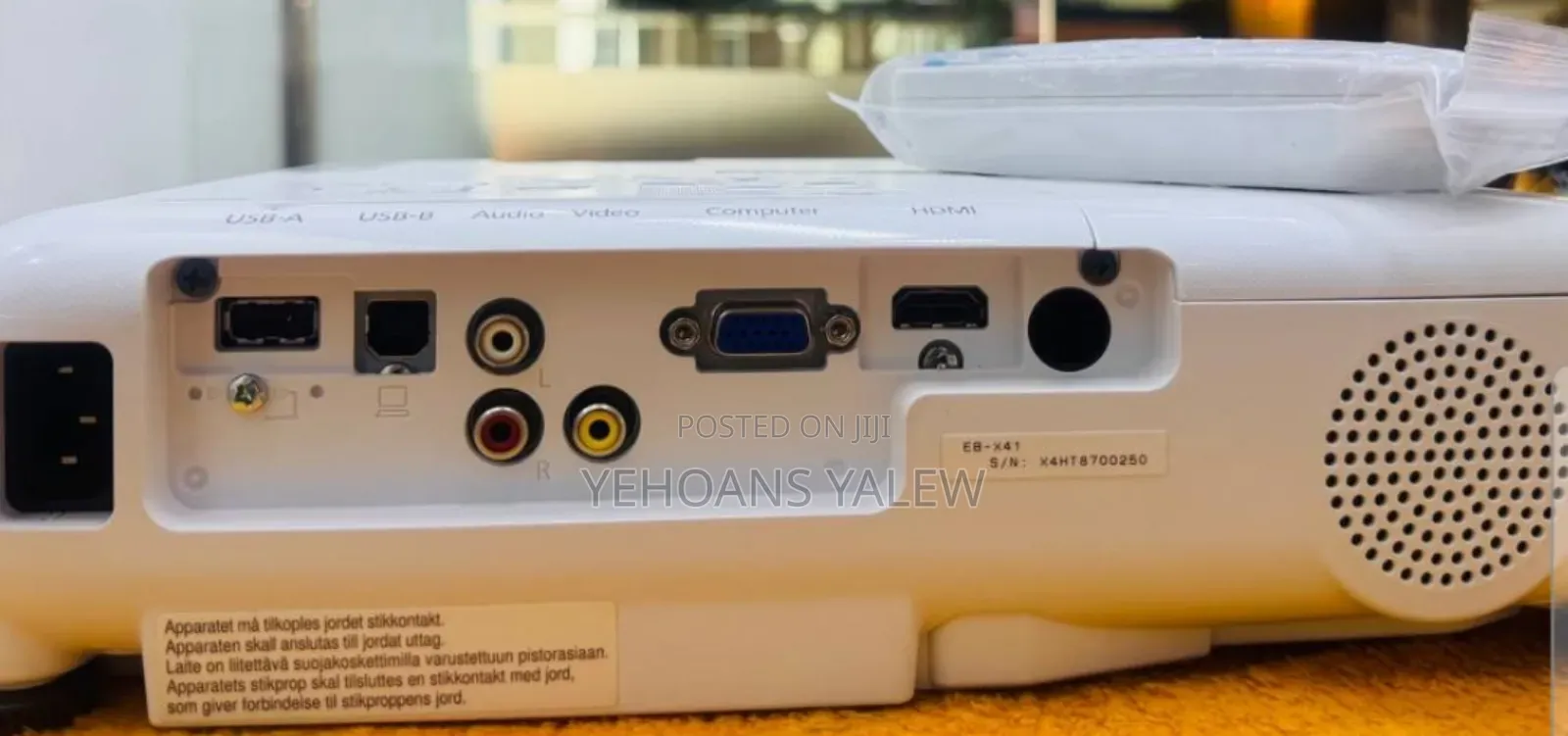 4epson Eb-X41 Projector Specifications White Brightness 3,600 Lumens (