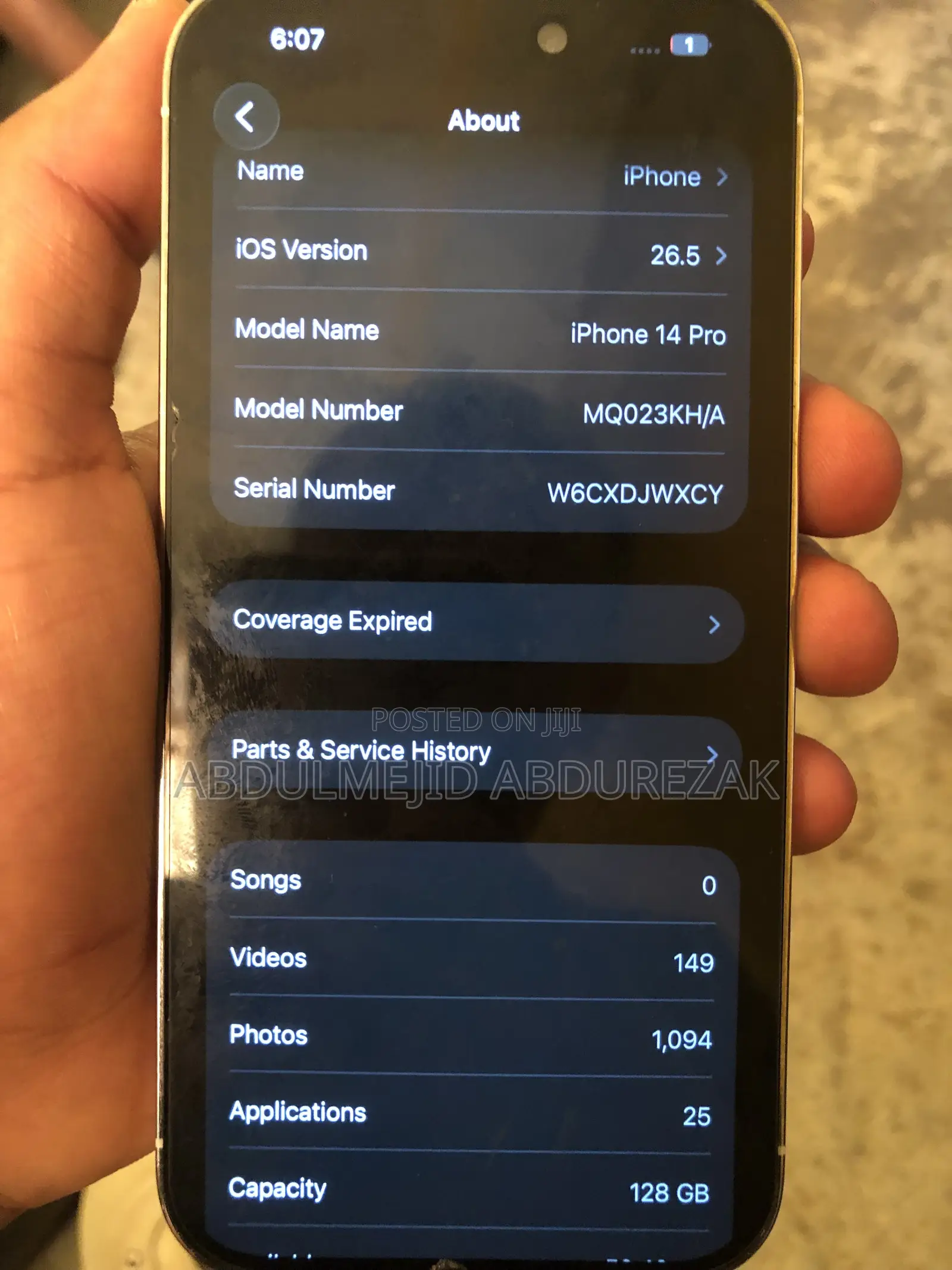 Apple iPhone 14 Pro 128 GB White