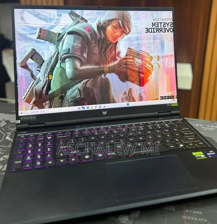 New Laptop Acer Predator Helios Neo 16 16GB Intel Core i9 SSD 1T