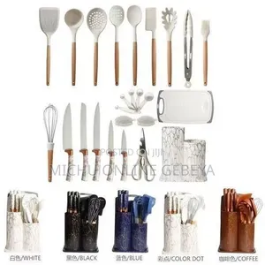 25 Set Silicone Kitchenware/Free Delivery
