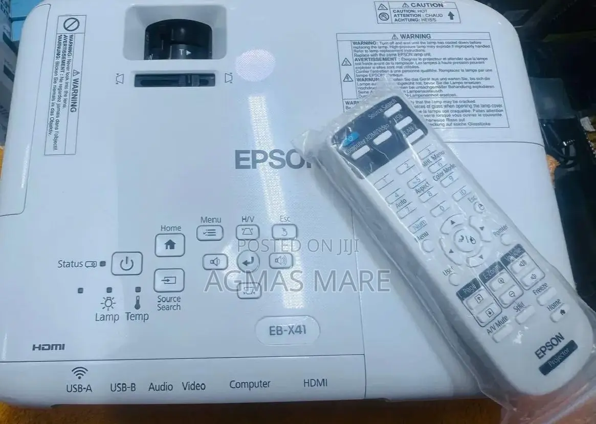 Epson Eb-x41 Projector Specifications White