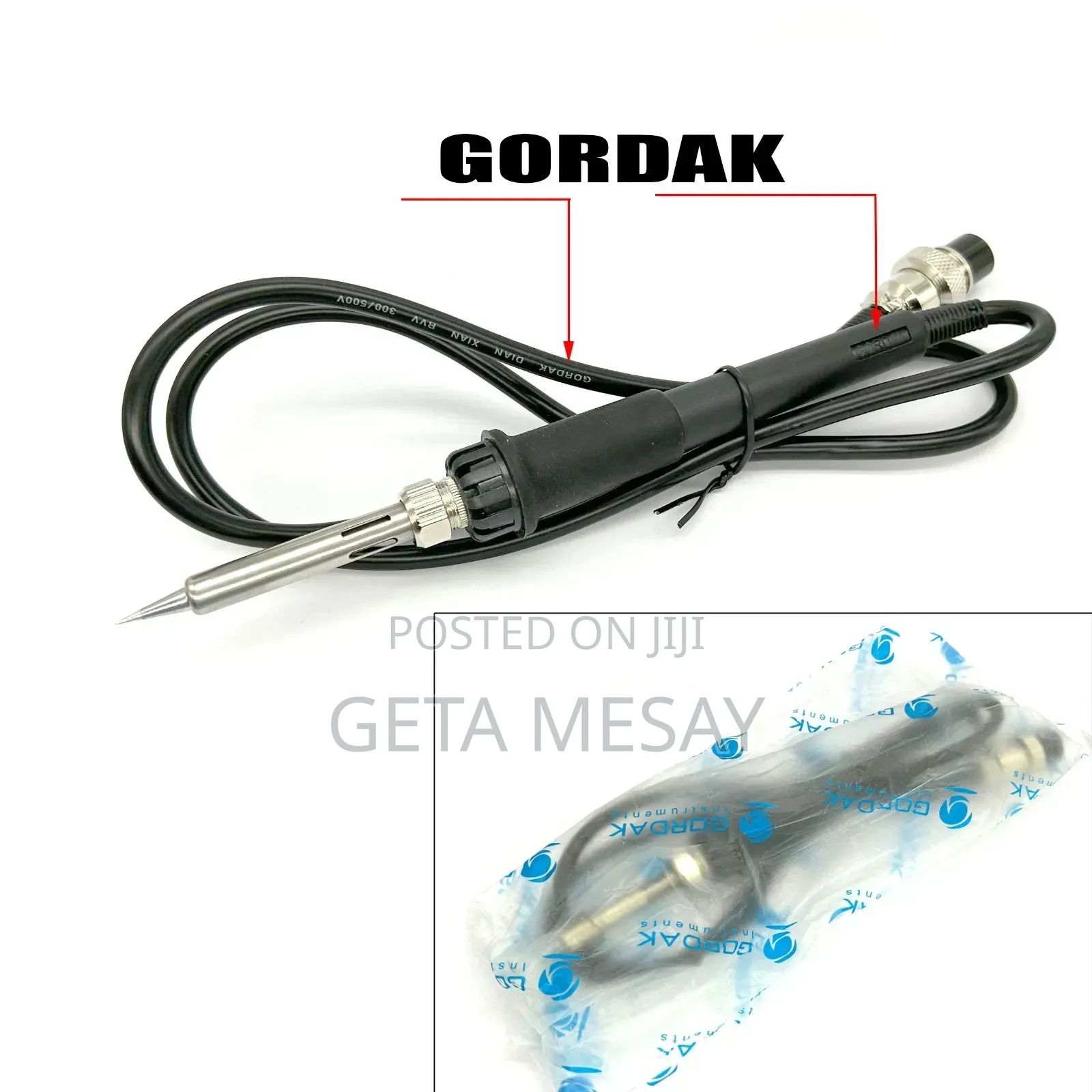 Original Gordak Soldering Iron Handle Replacement (5-pin) For 952