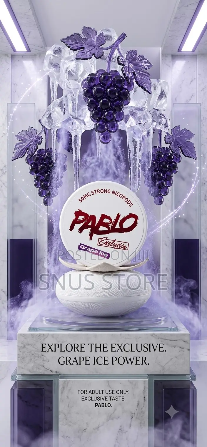 Snuss Pablo Nicotine Pouches ( Grape Ice )