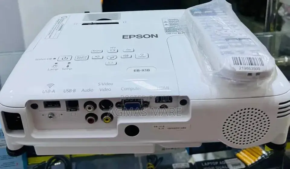 Epson Eb-X18 Is a Portable 3lcd Business and Education