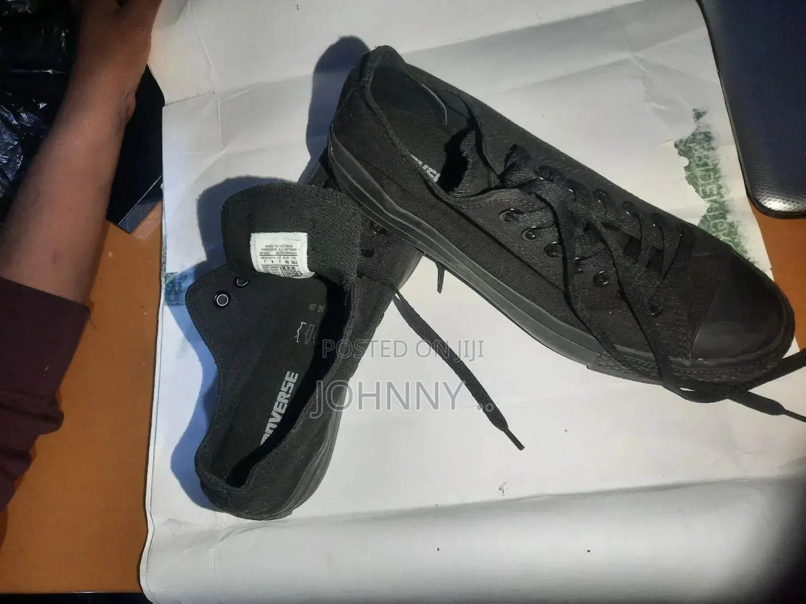 Black All Star Converse