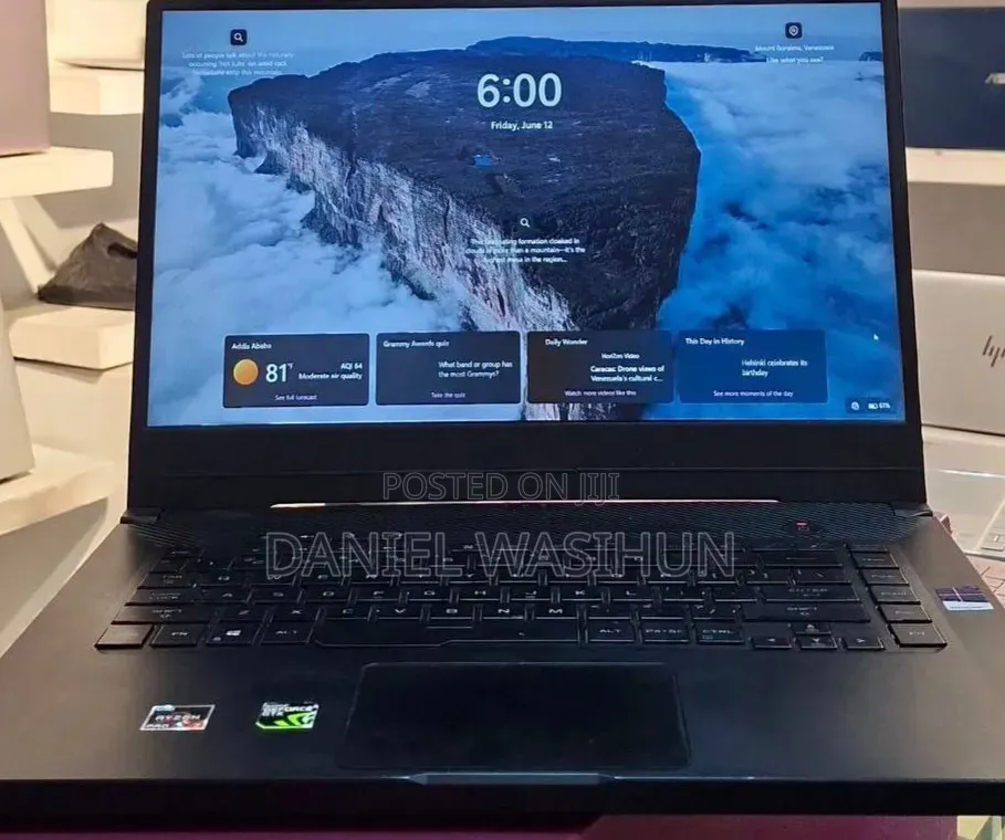 New Laptop Asus ROG Zephyrus G15 16GB AMD Ryzen 7 SSD 512GB