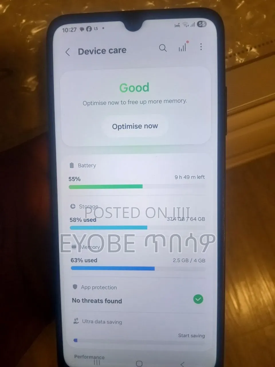 New Samsung Galaxy M14 64 GB Black