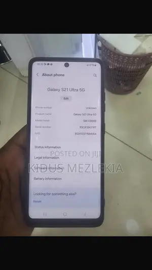 Samsung Galaxy S21 Ultra 5G 256 GB Black