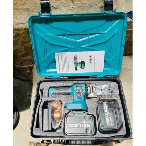 Cordless PPR Pipe Welding Machine Kit | Rechargeable Plastic Pipe