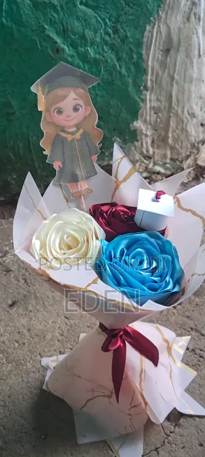 Ribbon Flowers(አርቴፍሻል አበባ)