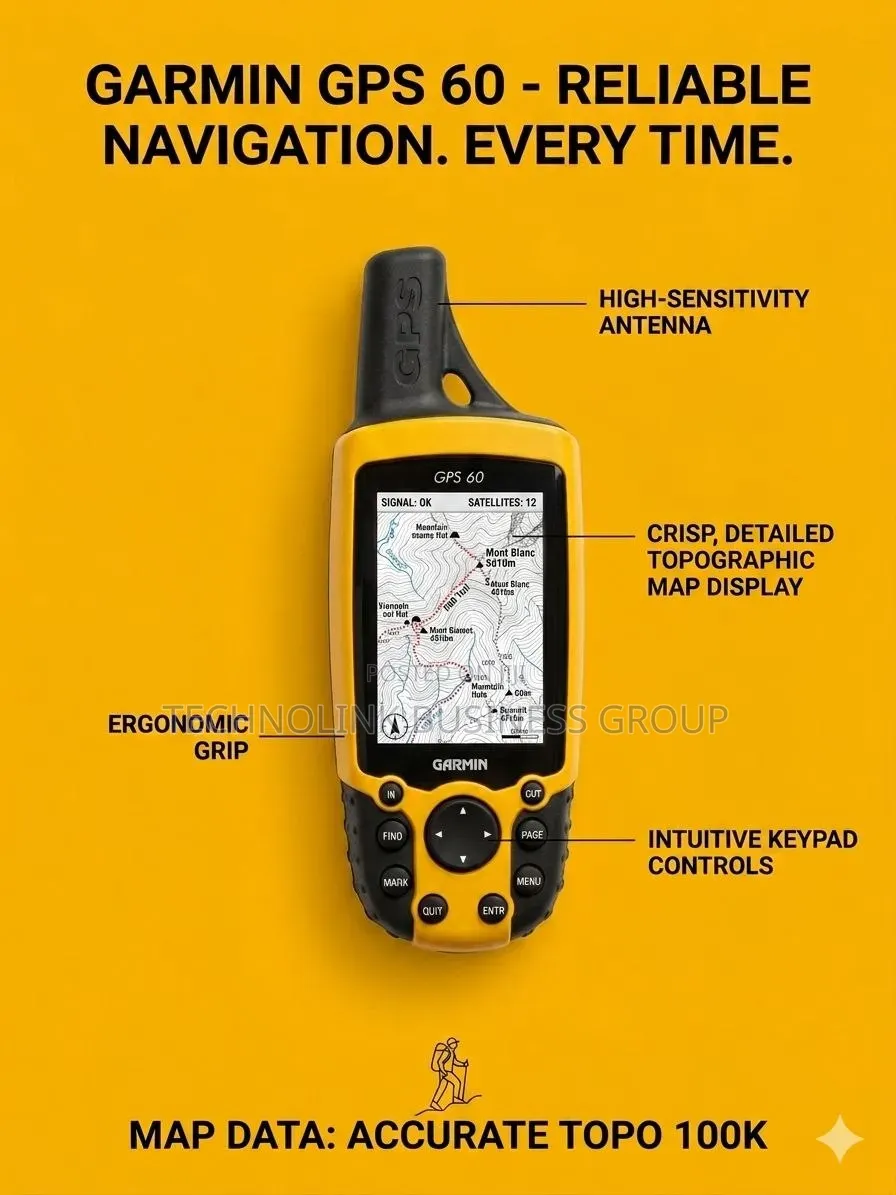 Garmin GPS 60 Handheld Navigator 