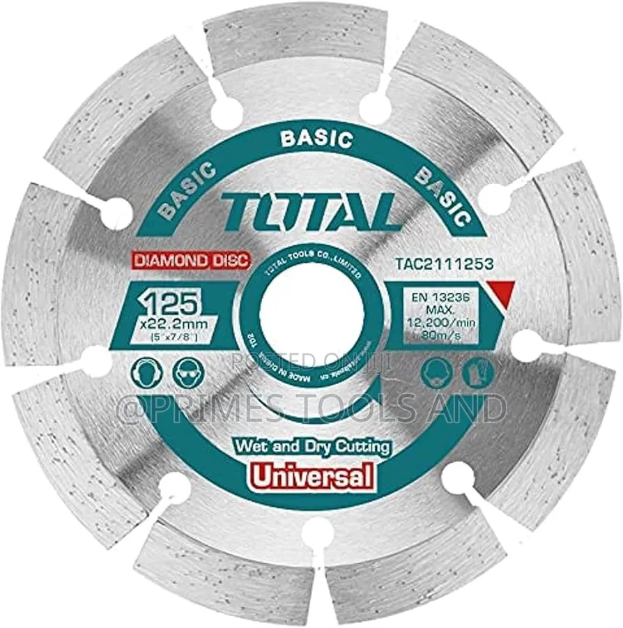 Total Cutting Disc, Total Disk, Metal Cutting