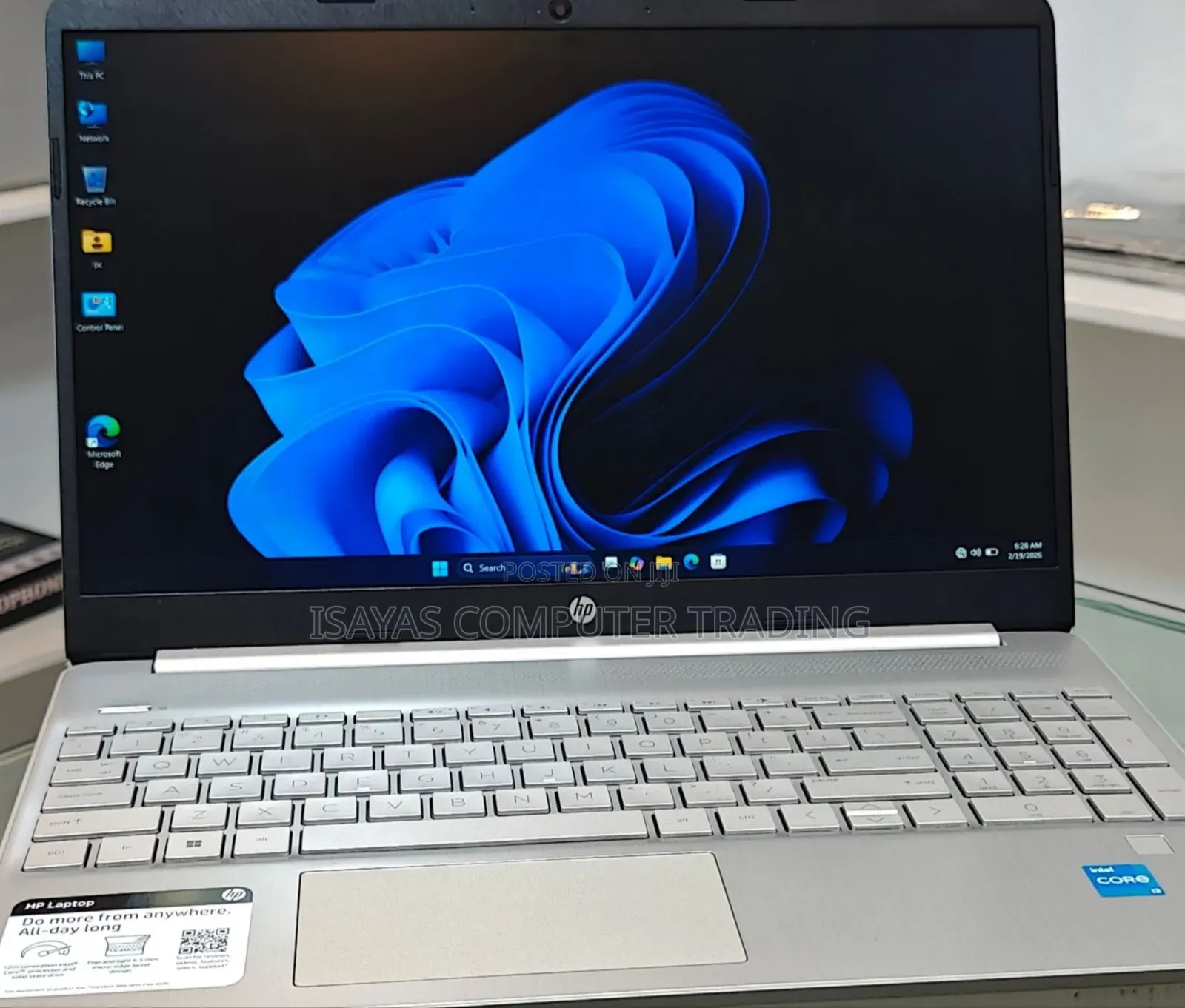 New Laptop HP Stream Notebook 8GB Intel Core i3 SSD 512GB