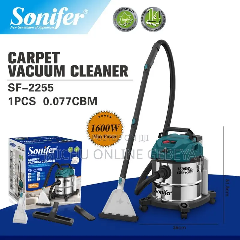 Sonifer Sf-2255 Carpet Vacuum Cleaner/Free Delivery